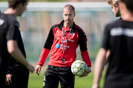Helsingborgs assisterande tränare Christoffer Andersson