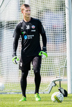 Helsingborgs målvakt Pär Hansson