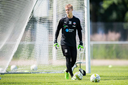Helsingborgs målvakt Pär Hansson