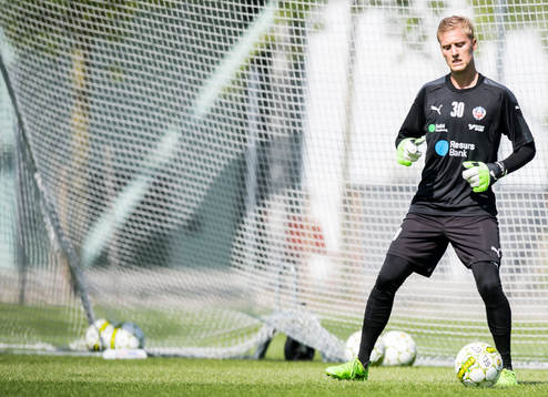 Helsingborgs målvakt Pär Hansson