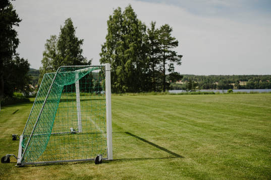 Fotbollsmål på Siljansvallen