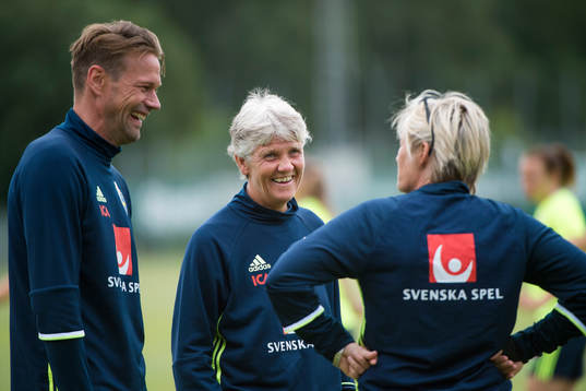 Förbundskapten Pia Sundhage