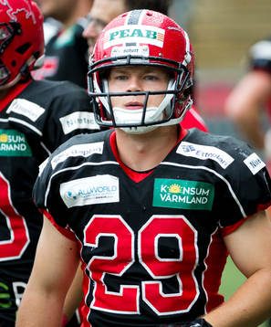 Carlstad Crusaders Hugo Sahlberg