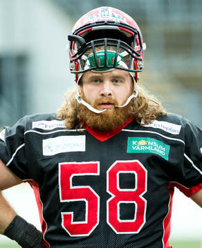 Carlstad Crusaders Sebastian Johansson