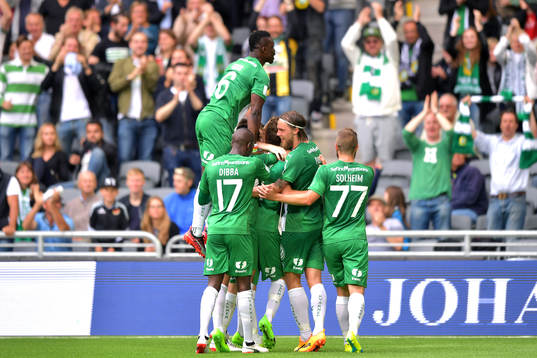Hammarby och Fredrik Torsteinbö jublar
