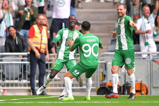 Hammarbys Pa Amat Dibba jublar