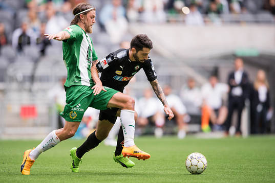 Hammarbys Björn Paulsen och Örebros Nahir Besara