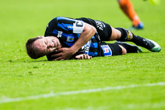 Sirius Niklas Busch Thor har skadat sig