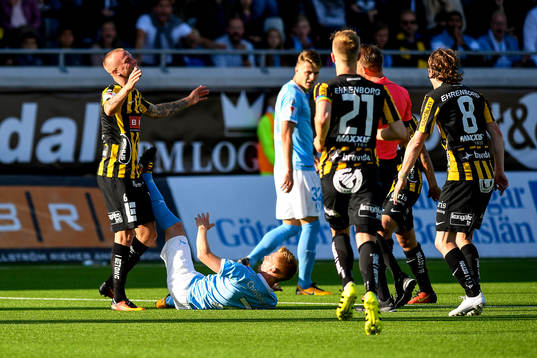 Häckens Alexander Faltsetas och Malmö FFs Anders