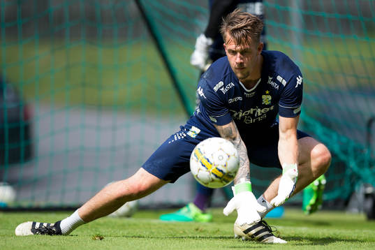 IFK Göteborgs målvakt Erik Dahlin