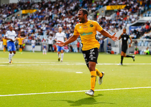 Elfsborgs Alex Dyer jublar