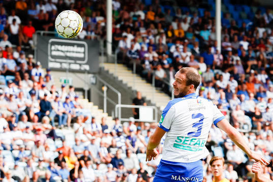 Norrköpings Jon Gudni Fjoluson med bortdömt mål