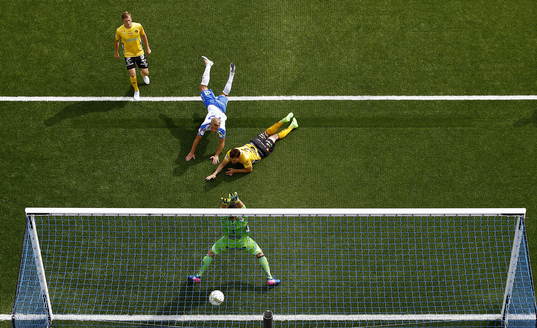 Mål 2-1 av Norrköpings Sebastian Andersson