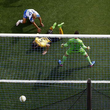 Mål 2-1 av Norrköpings Sebastian Andersson