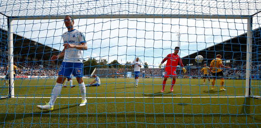 Efter mål 0-1 av Elfsborgs Simon Lundevall