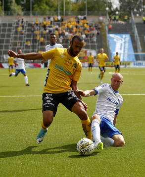 Elfsborgs Alex Dyer och Norrköpings Andreas Johansson