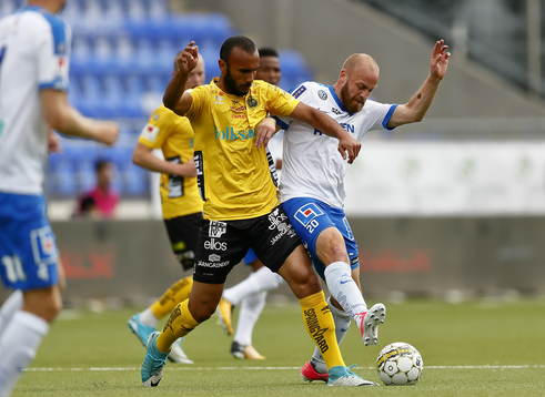 Elfsborgs Alex Dyer och Norrköpings Daniel Sjölund