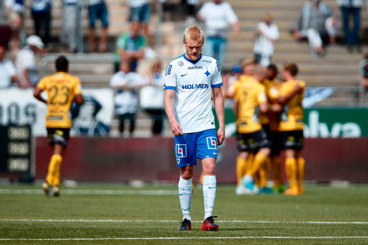 Norrköpings Kalle Holmberg deppar och Elfsborg jublar