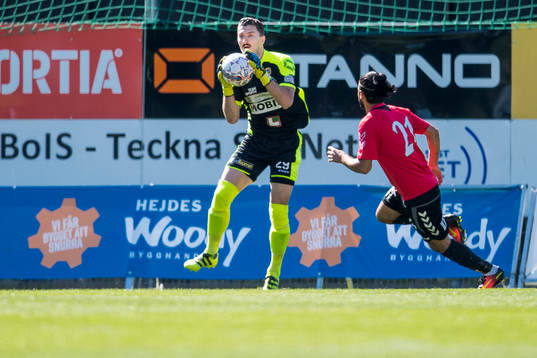 Landskronas målvakt Ivo Vazgec