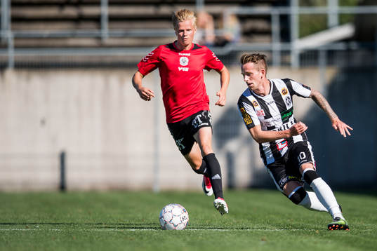 Oskarshamns Axel Lindahl och Landskronas Rasmus Alm