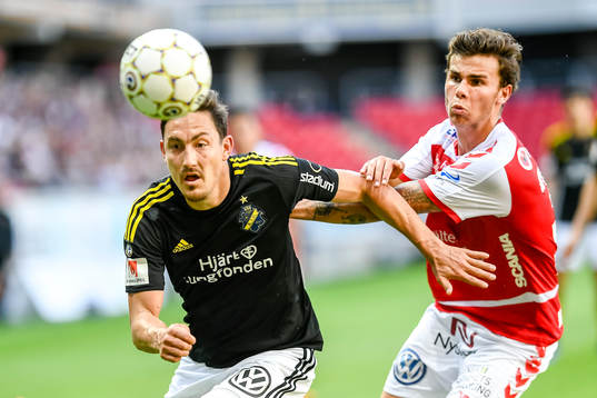 s Stefan Ishizaki och Kalmars Herman Hallberg