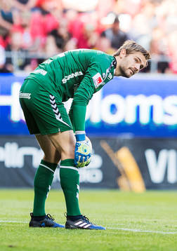 Kalmars målvakt Lucas Hägg-Johansson