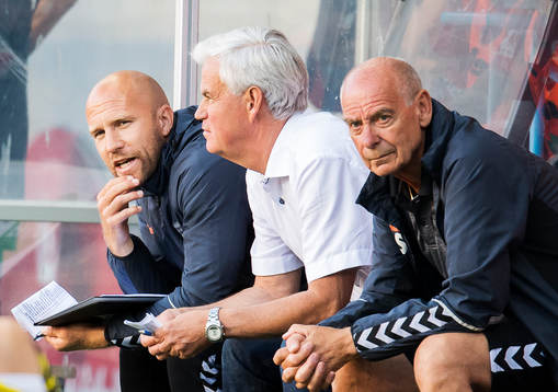 Kalmars tränare Nanne Bergstrand,  assisterende tränare
