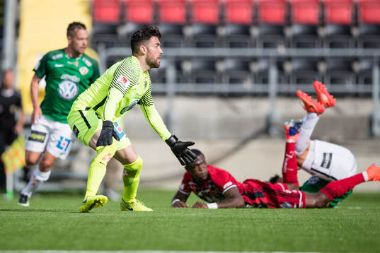 Jönköpings målvakt Francisco Marmolejo Mancilla