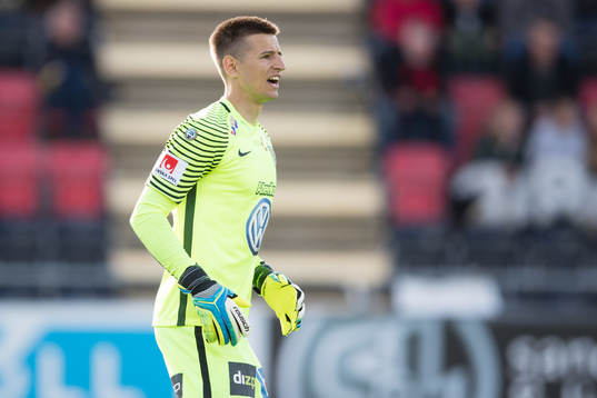 Jönköpings målvakt Evgeny Kobozev