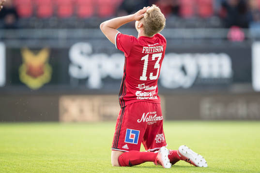 Östersunds Ludvig Fritzson deppar