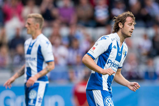 IFK Göteborgs Mikkel Diskerud deppar