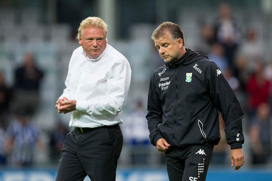 IFK Göteborgs tränare Jörgen Lennartsson och