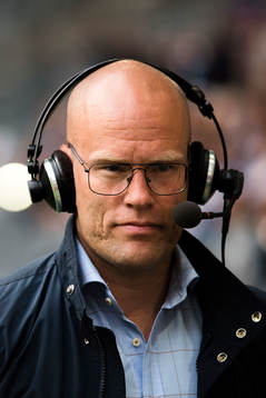 Sundsvalls tränare Joel Cedergren före  fotbollsmatchen i