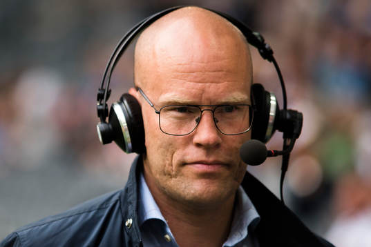 Sundsvalls tränare Joel Cedergren före  fotbollsmatchen i