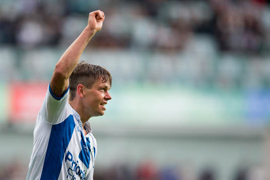 IFK Göteborgs Mads Albaek jublar