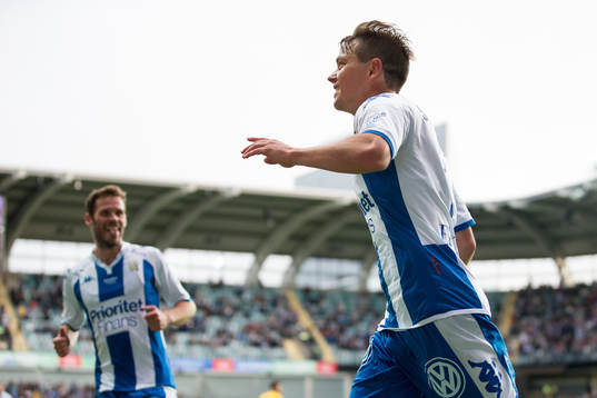 IFK Göteborgs Mads Albaek jublar