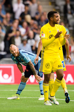 Djurgårdens Magnus Eriksson deppar