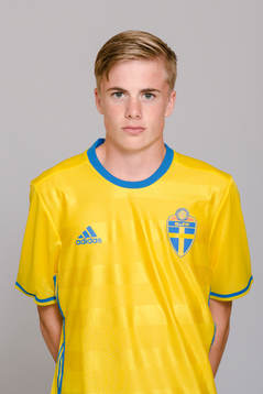Johan Arvidsson i P17/00-landslaget