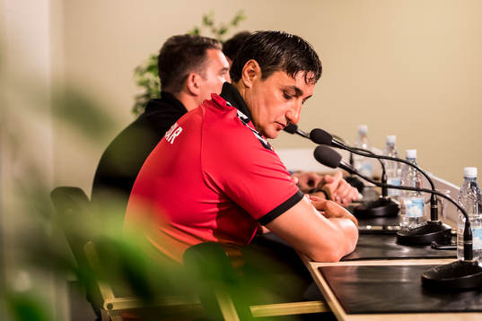 Vardars tränare Goce Sedloski