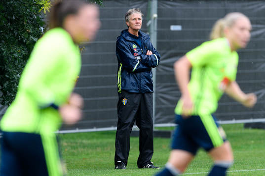 Förbundskapten Pia Sundhage