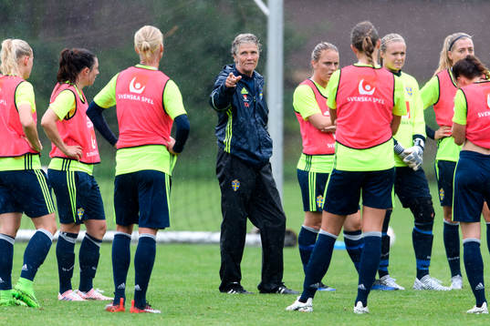 Förbundskapten Pia Sundhage
