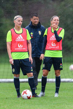 Nilla Fischer och Linda Sembrant