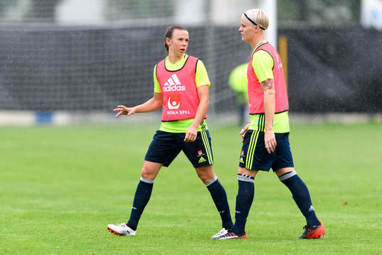 Jessica Samuelsson och Nilla Fischer