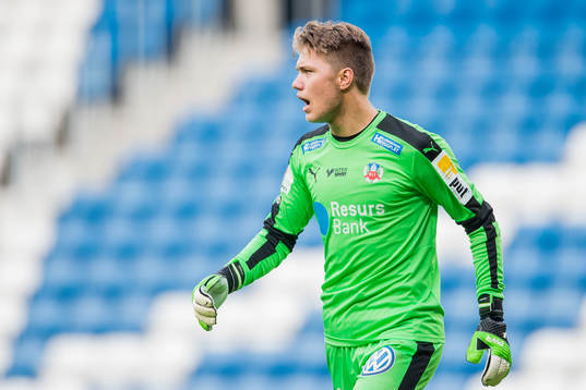 Helsingborgs målvakt Kalle Joelsson