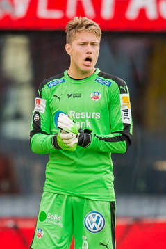 Helsingborgs målvakt Kalle Joelsson