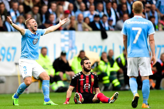 VMalmö FFs Anton Tinnerholm reagerar på domslut