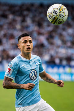 Malmö FFs Yoshimar Yotún