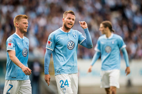 Malmö FFs Lasse Nielsen och Anders Christiansen är inte