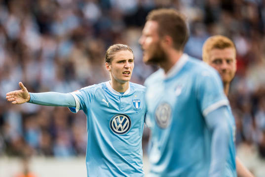 Malmö FFs Pawel Cibicki deppar