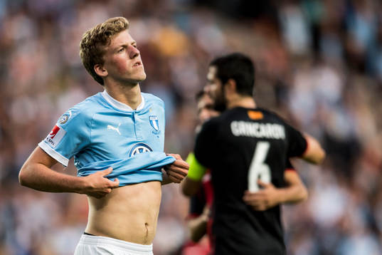 Malmö FFs Teddy Bergqvist deppar